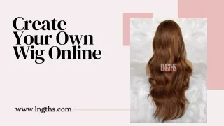 Create Your Own Wig Online