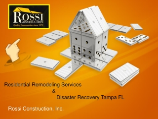 Residential Remodeling Services Tampa Florida-Rossi Construc