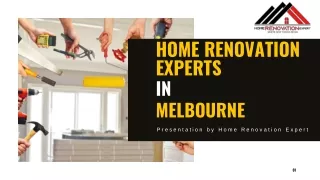 Home Renovation Experts Melbourne