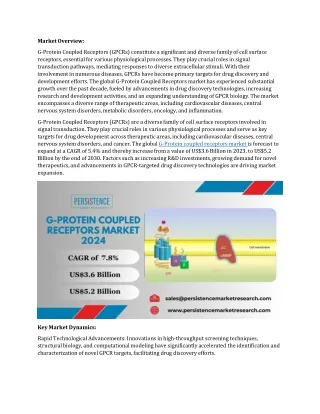 G-Protein Coupled Receptors Market