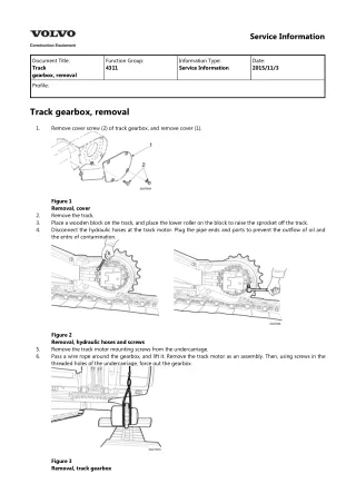 VOLVO EC210 NLC EC210NLC EXCAVATOR Service Repair Manual