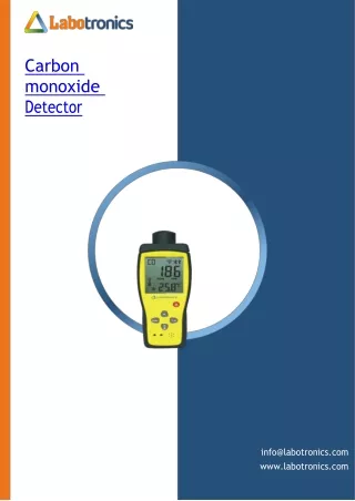 Carbon-monoxide-Detector