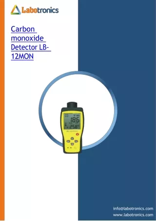 Carbon-monoxide-Detector-LB-12MON