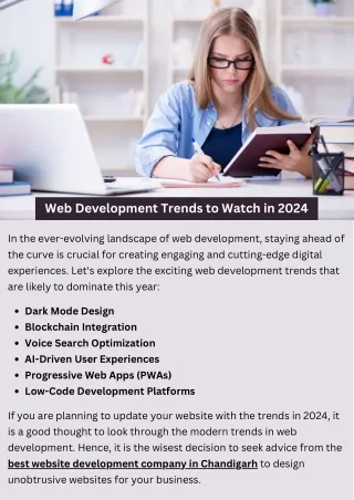 Web Development Trends to Watch in 2024