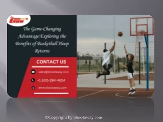 The Game-Changing Advantage Exploring the Benefits of BasketballHoop Returns