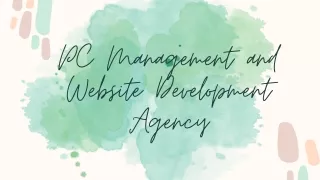 PC Management and Website Development Agency