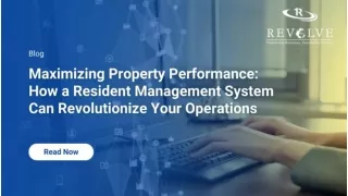 Introduction to Resident Management Systems