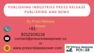 Press Release Publishing