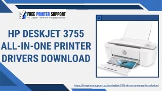 HP DeskJet 3755 All-in-One Printer Drivers Download