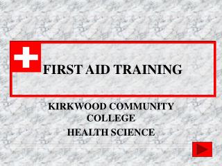 FIRST AID TRAINING