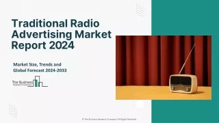 Traditional Radio Advertising Market Growth, Demand, Key Drivers 2024-2033