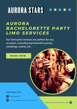 Aurora Bachelorette Party Limo Services | Aurora Stars Limo