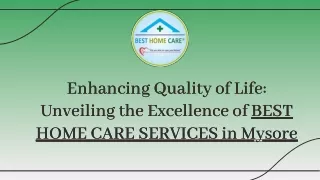 Best home care service