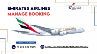 Best Way to Manage Emirates Airlines Booking?