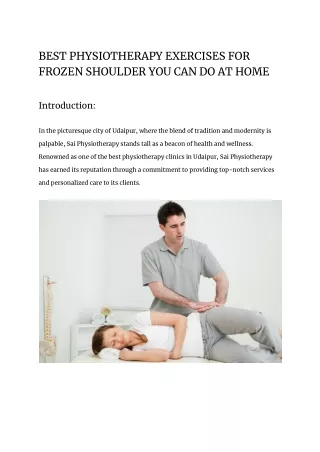 BEST PHYSIOTHERAPY EXERCISES FOR FROZEN SHOULDER YOU CAN DO AT HOME (1)