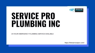 Service Pro Plumbing Inc