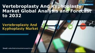 14 Vertebroplasty And Kyphoplasty Market