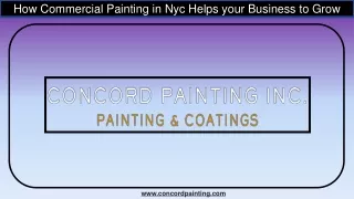 How Commercial Painting in Nyc Helps your Business to Grow
