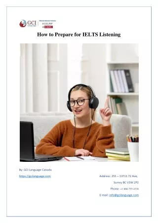 How to Prepare for IELTS Listening