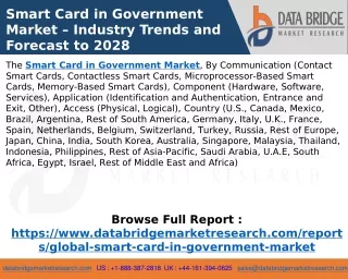 Smart Card in Government Market