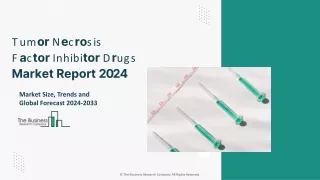 Tumor Necrosis Factor Inhibitor Drugs Market