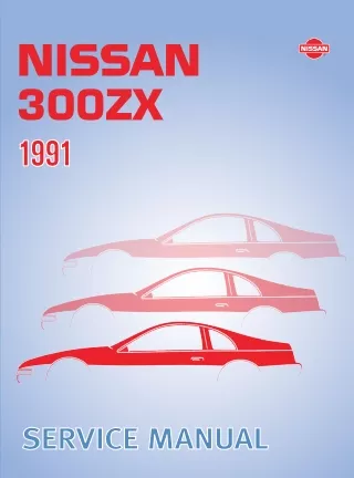 1991 Nissan 300ZX Service Repair Manual