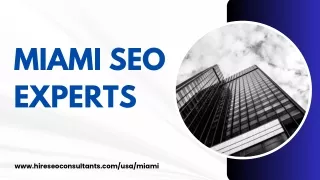 Miami SEO Experts