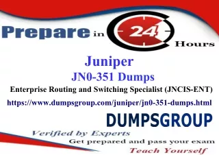 Exclusive 20% Off on JN0-351 Dumps at DumpsGroup.com!