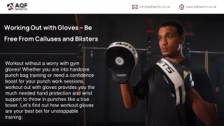 Working Out with Gloves – Be Free From Calluses and Blisters