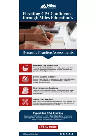 Elevating CPA Confidence through Miles Education's Dynamic Practice Assessments