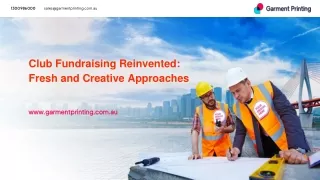 Club Fundraising Reinvented_ Fresh and Creative Approaches