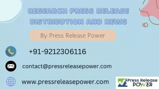 Press Release Distribution