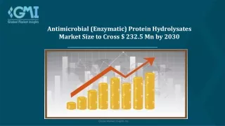 Antimicrobial (Enzymatic) Protein Hydrolysates Market Growth Projections to 2028