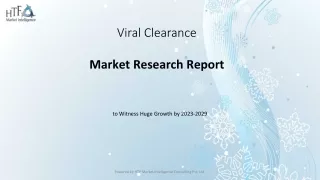 Viral Clearance Market Size & Growth Outlook 2024-2030