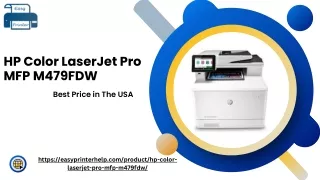 HP Color LaserJet Pro MFP M479FDW Best Price in The USA