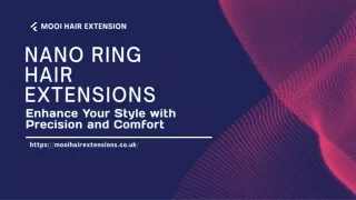 Elevate Your Style: Nano Ring Hair Extensions