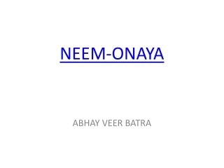 Neem-Onaya