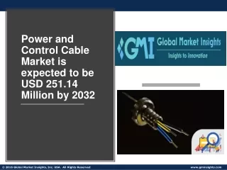 Power and Control Cable Market Growth Outlook with Industry Review & Forecasts