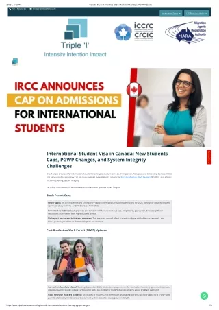 IRCC Cap on International Students