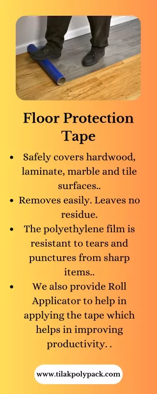 Floor Protection Tape