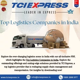 Top Logistics Companies in India