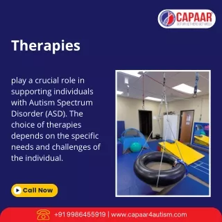 Therapies for Autism | Best Autism Therapy Centres in Bangalore | CAPAAR