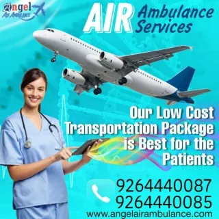 Angel Air Ambulance Service in Patna And Delhi