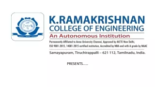 The Vision of KRCE's Computer Science and Engineering Department"