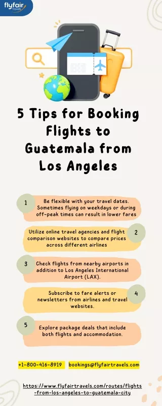 5 Tips for Booking Flights to Guatemala from Los Angeles.