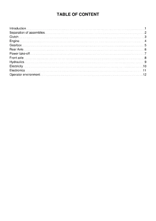 Massey Ferguson MF5709 Tractor Service Repair Manual (Pat No. ACT001919A)