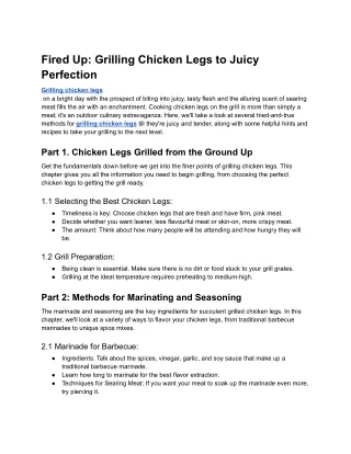 Fired Up_ Grilling Chicken Legs to Juicy Perfection - Google Docs