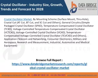 Crystal Oscillator Market