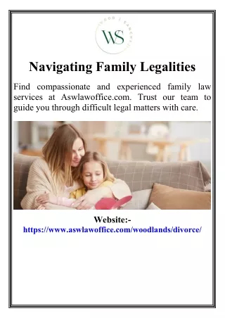 Navigating Family Legalities