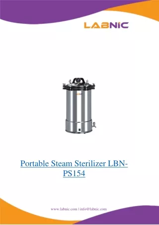 Portable-Steam-Sterilizer-LBN-PS154